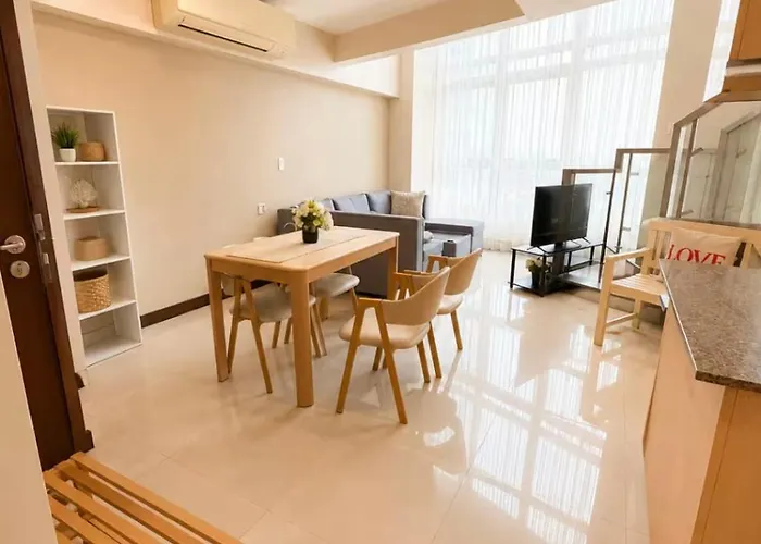 Aparthotel Deluxe 2br Loft Eastwood Mall Free Parking Manila